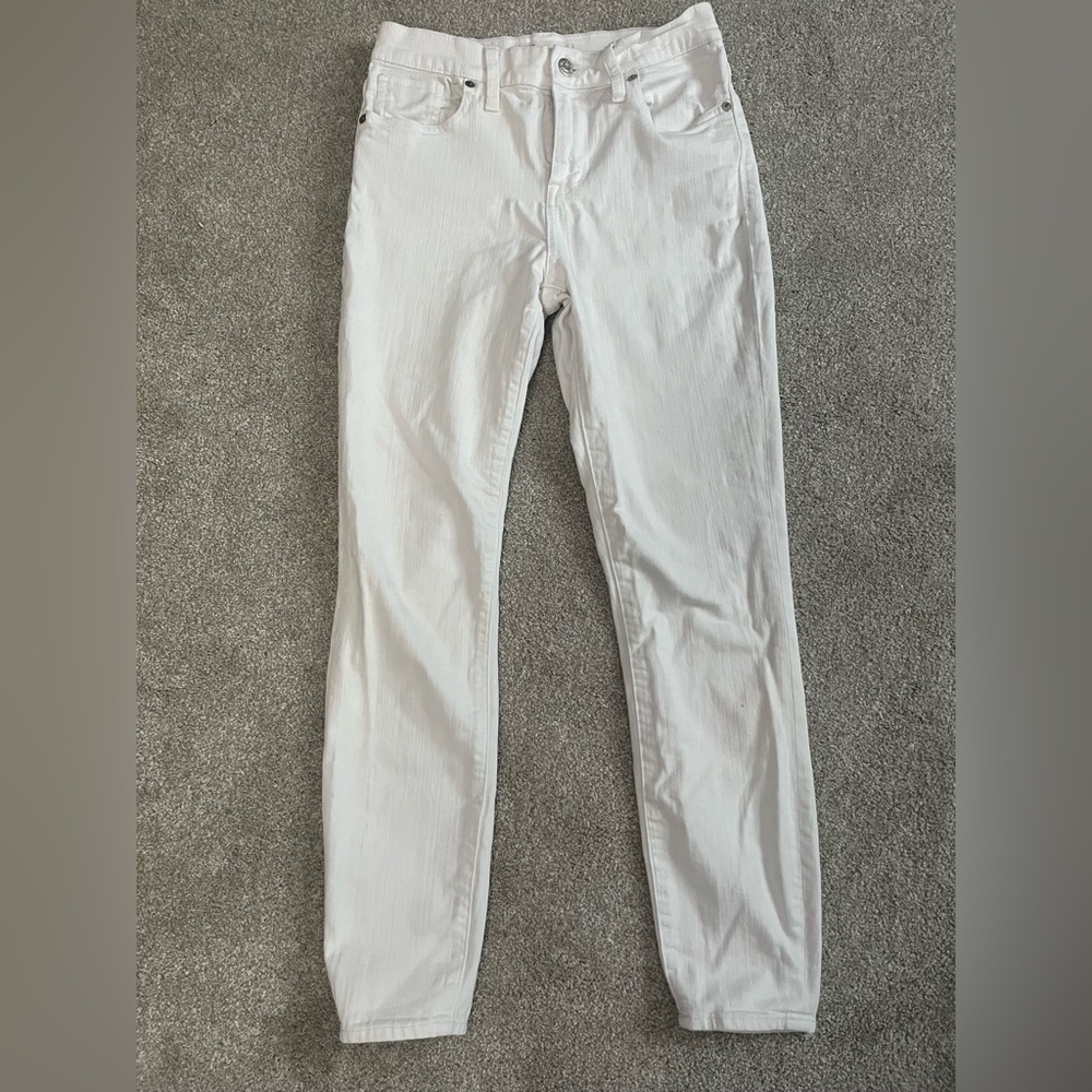 Madewell White Jeans
